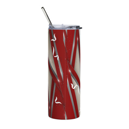 Senior 2026 Red/White Stainless Steel Tumbler - 20oz Graduation Travel Cup