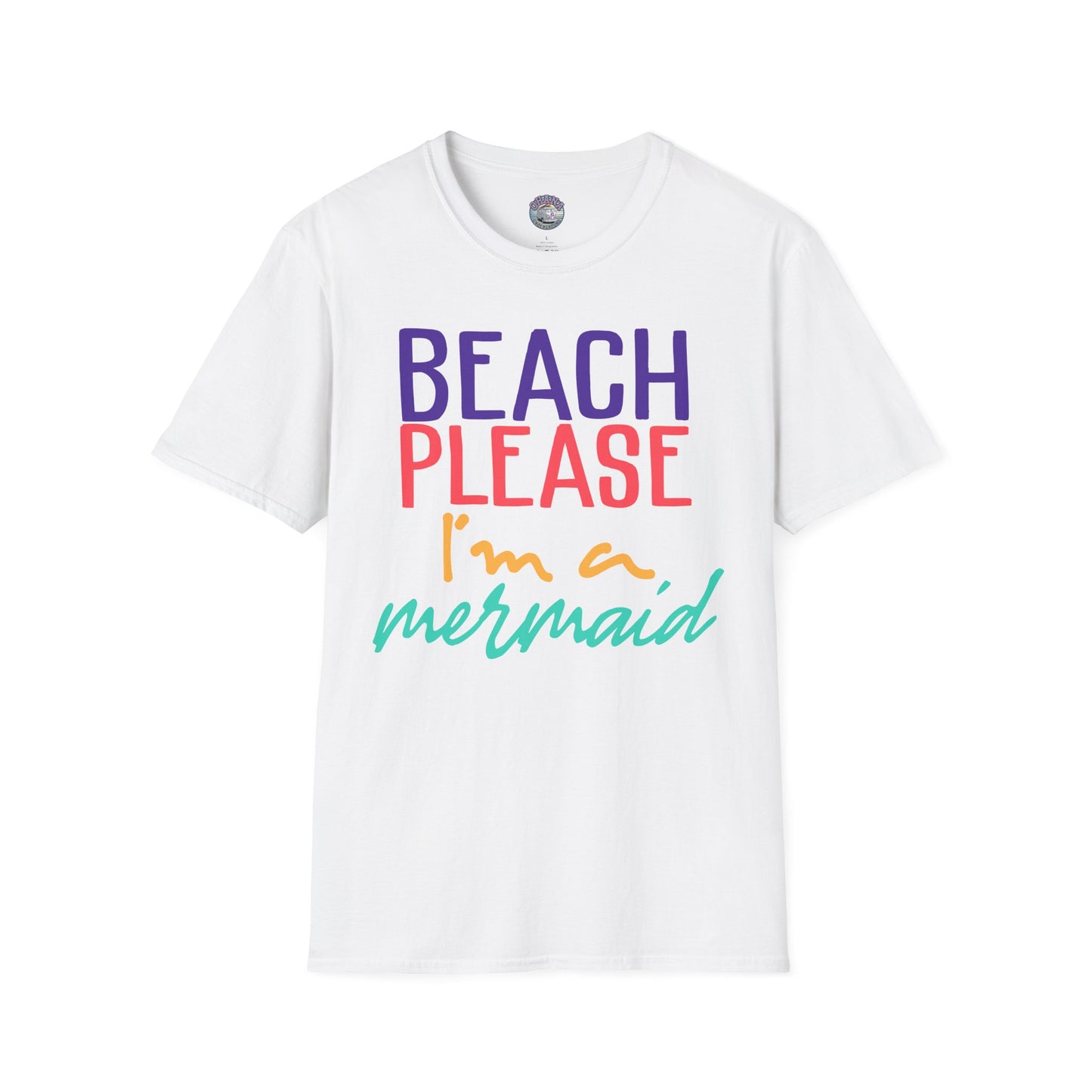 Beach Please T-Shirt – Mermaid Lovers Tee