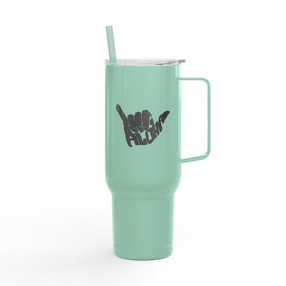 Ohana Underground Engraved Tumbler Shaka Hand Aloha Design 40oz