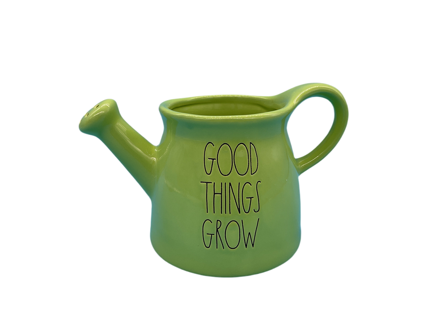 Rae Dunn Good Things Grow Watering Can Planter One Size