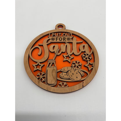 Shaka Brands I Put Out For Santa Ornament