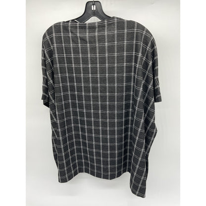 Van Heusen Women’s Plaid Stretch Top – S