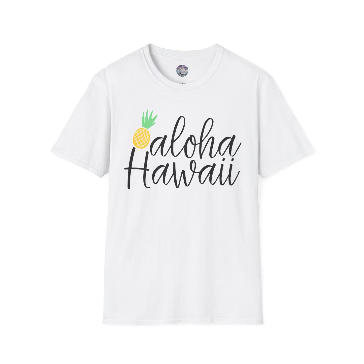 Shaka Brands Aloha Hawaii Pineapple T Shirt S-2XL
