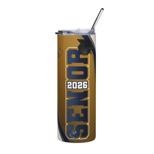 Tumbler - Senior 2026 Graduation Stainless Steel Travel Cup