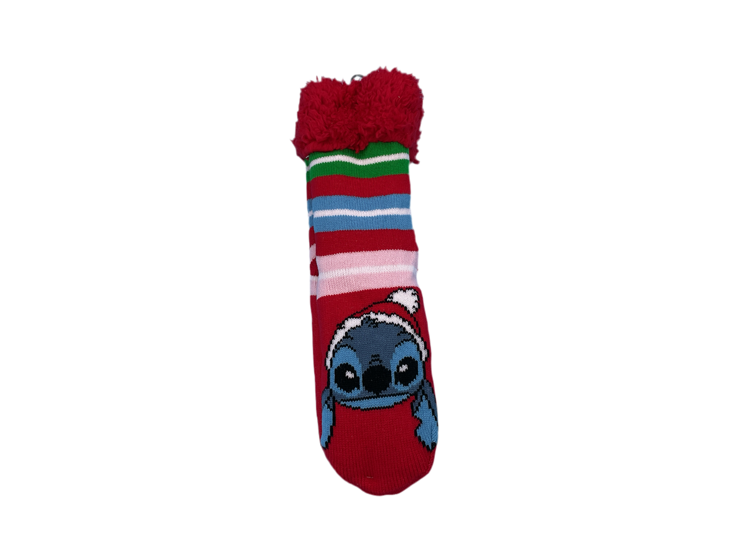 Stitch Slipper Socks - Shoe Size 4-10