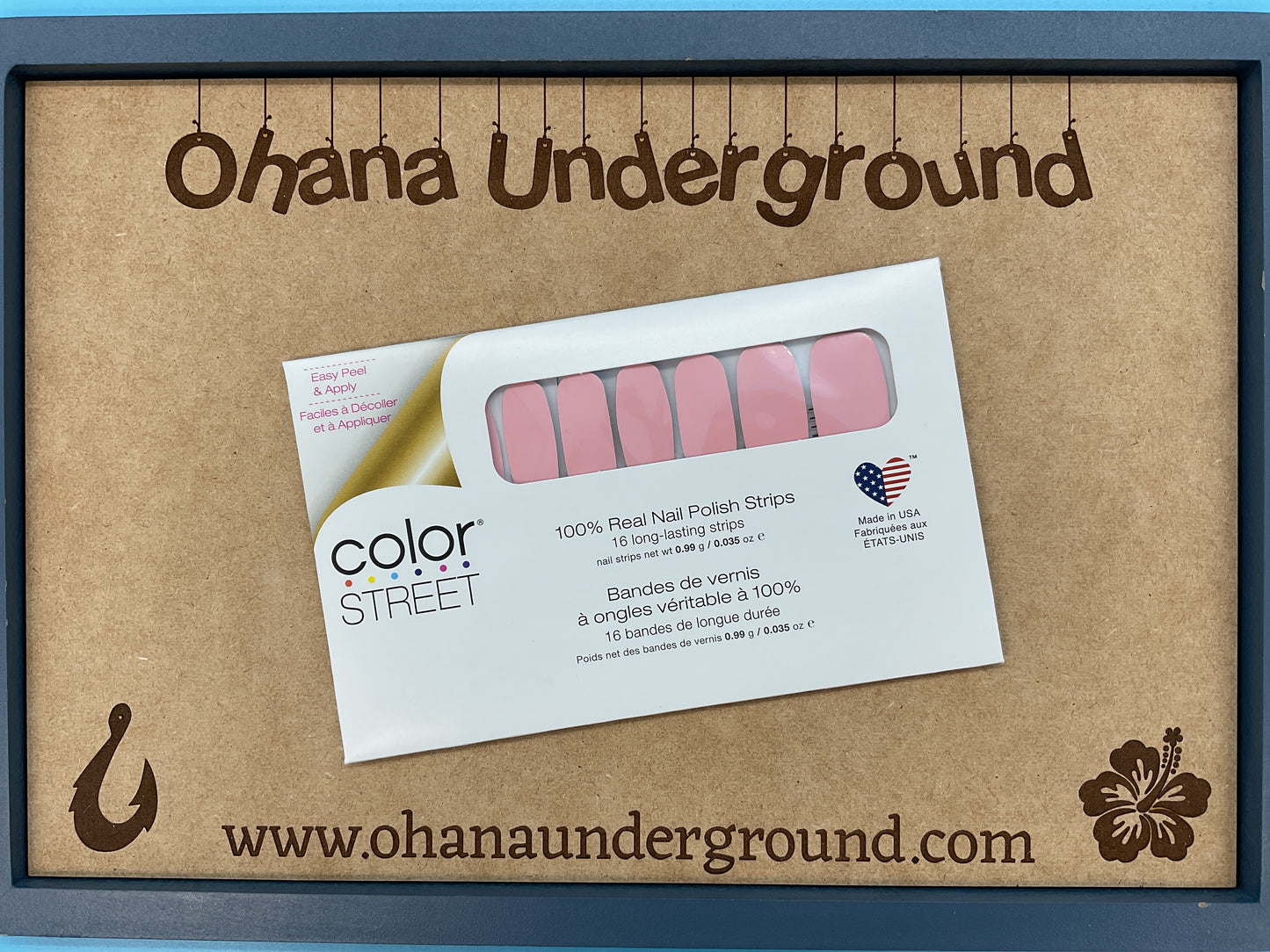 Color Street Nail Strips | Himalayan Salt | Real Polish | Easy Apply |