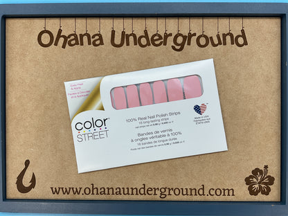 Color Street Nail Strips | Himalayan Salt | Real Polish | Easy Apply |