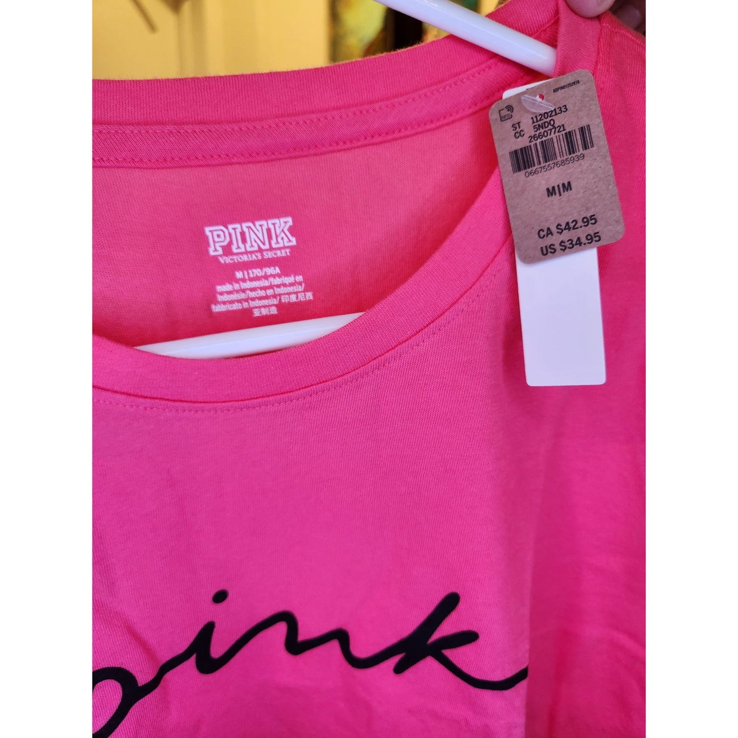 *NEW* Victoria Secret *PINK* Pink Long Sleeve