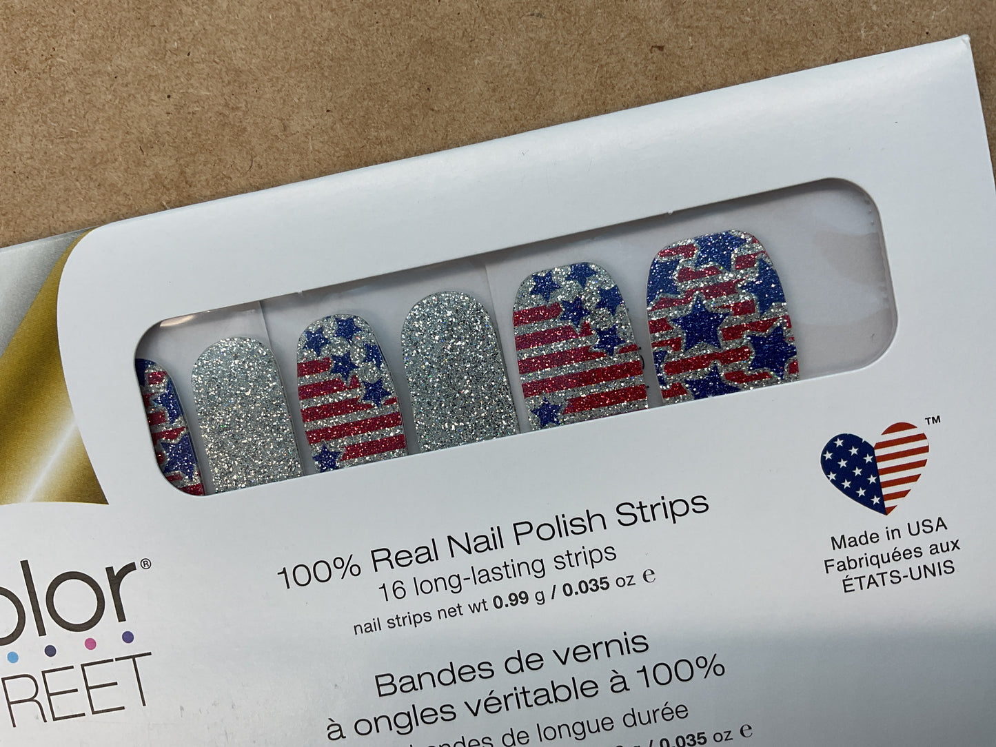 Color Street Nail Strips | Glitz and Glory | Real Polish | Easy Apply |