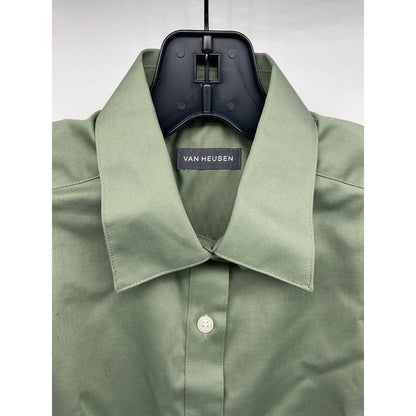 Van Heusen Women’s Button-Up Dress Shirt S (4–6)