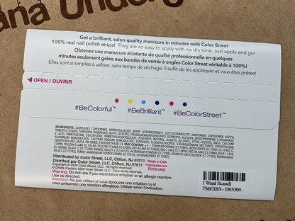 Color Street Nail Strips | I Want Scandi | Real Polish | Easy Apply