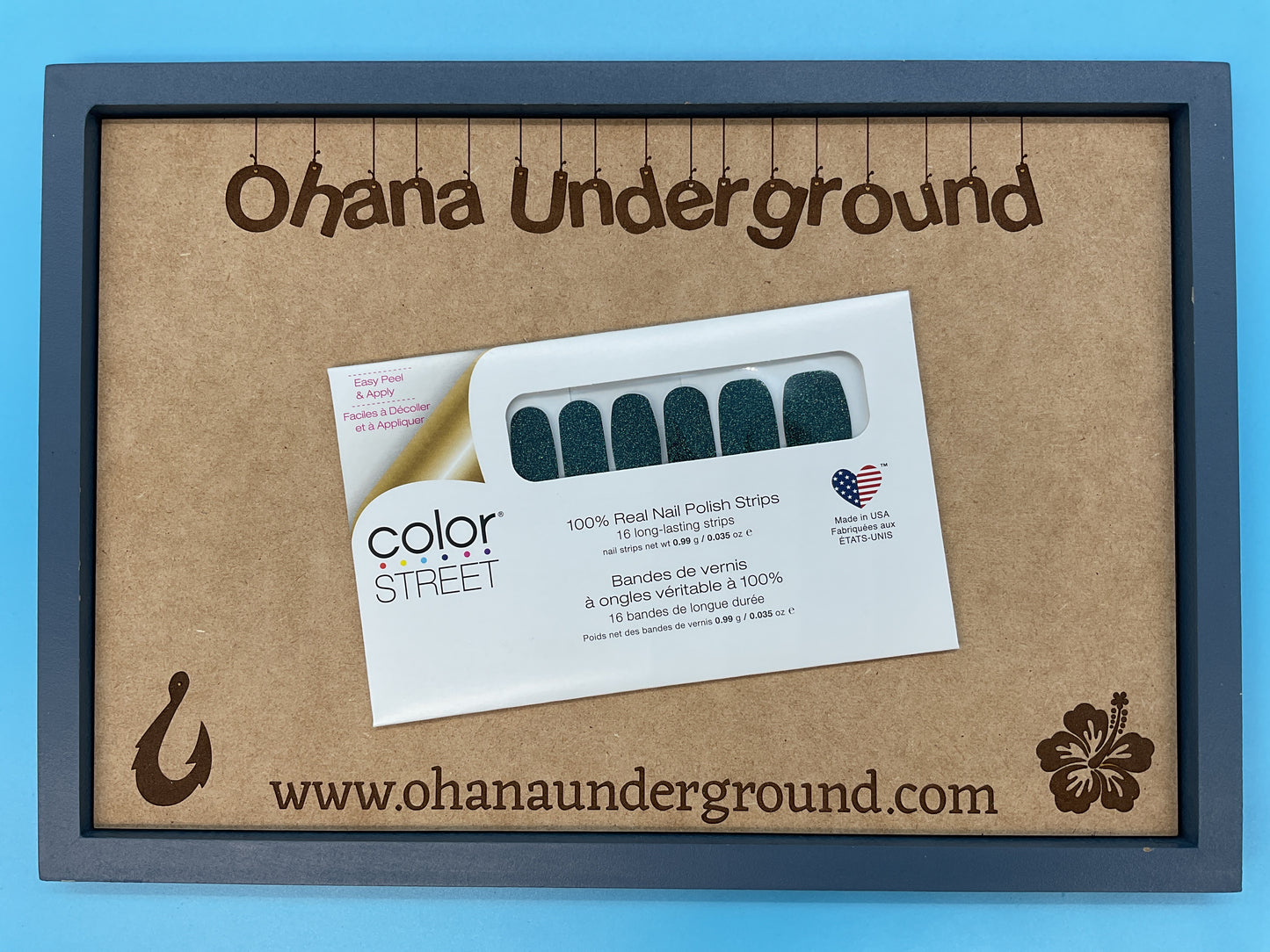 Color Street Nail Strips | Gaelic Greenery | Real Polish | Easy Apply |