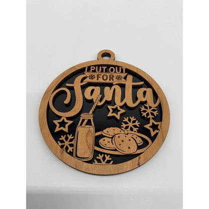 Shaka Brands I Put Out For Santa Ornament