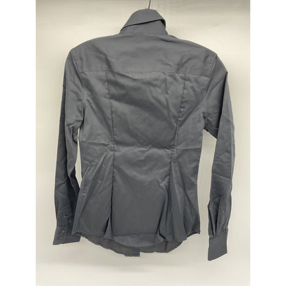 Calvin Klein Women’s Long-Sleeve Dress Shirt – XS (0–2)