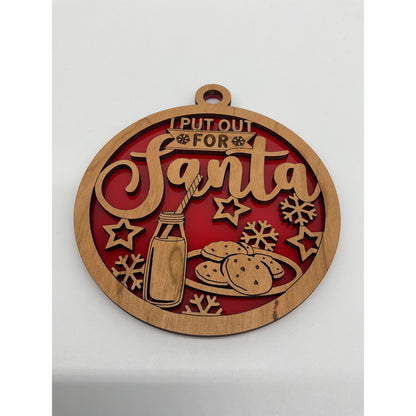 Shaka Brands I Put Out For Santa Ornament