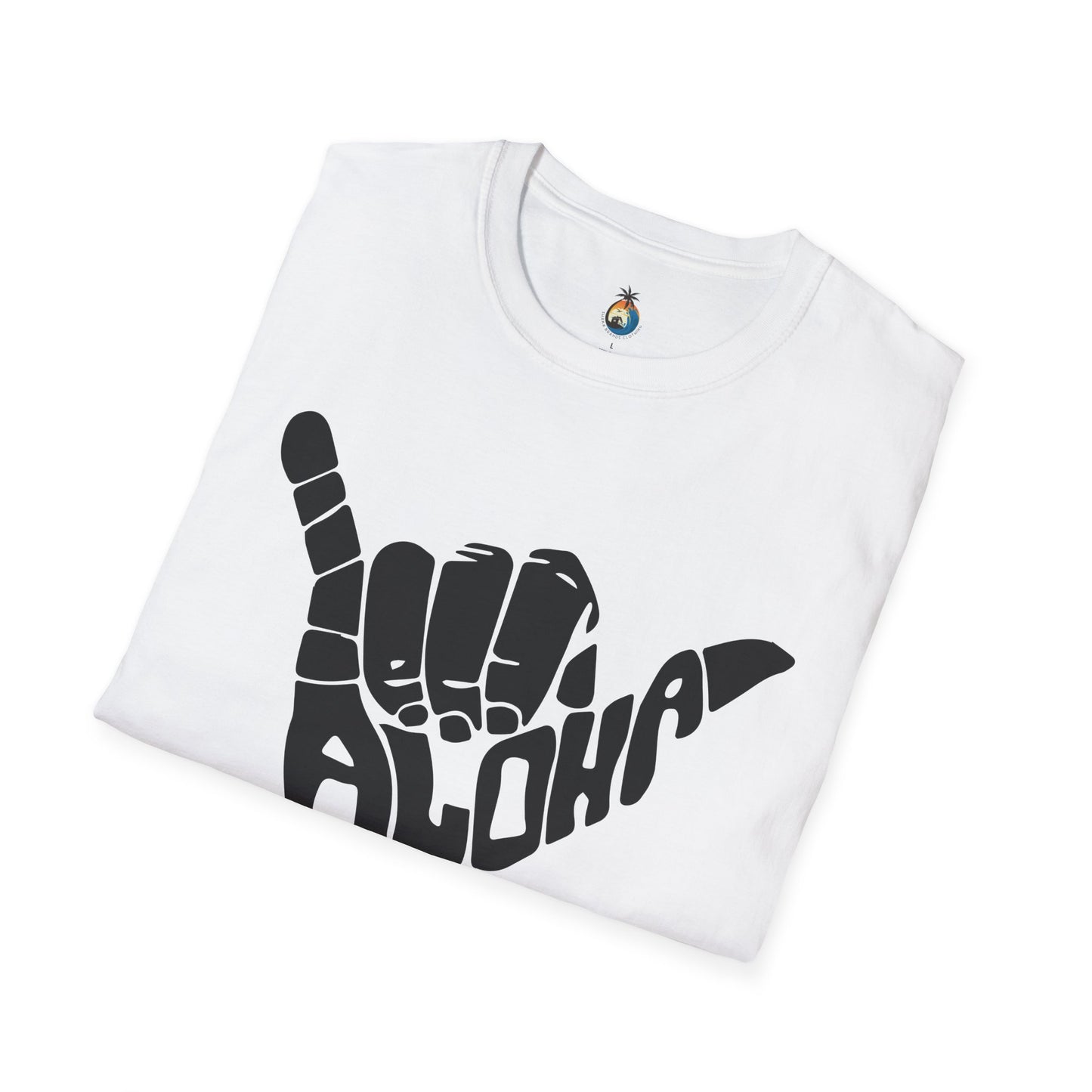 Aloha Shaka T-Shirt, Casual Tee, Beach Wear, Vacation Shirt, Hawaiian Vibes, Summer Gift