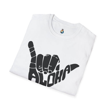 Aloha Shaka T-Shirt, Casual Tee, Beach Wear, Vacation Shirt, Hawaiian Vibes, Summer Gift