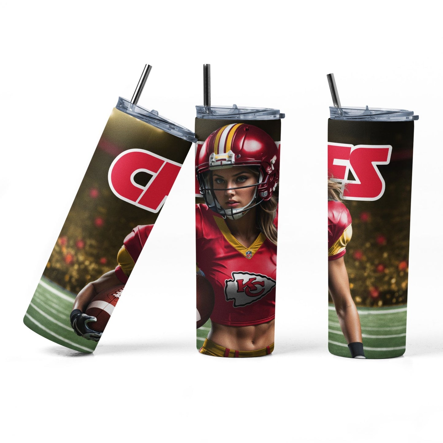 20oz Tumbler ~ Kansas City Chiefs *Female*