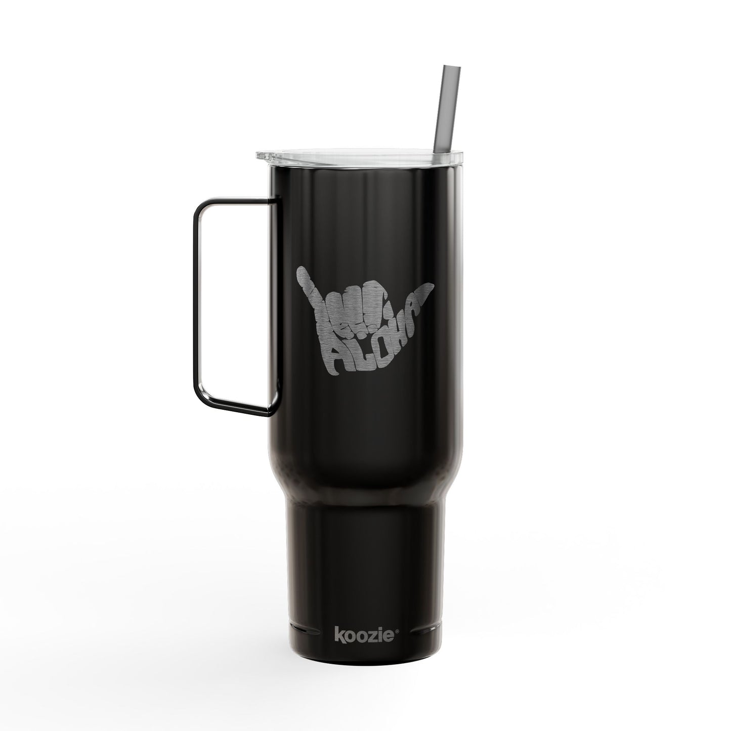 Ohana Underground Engraved Tumbler Shaka Hand Aloha Design 40oz