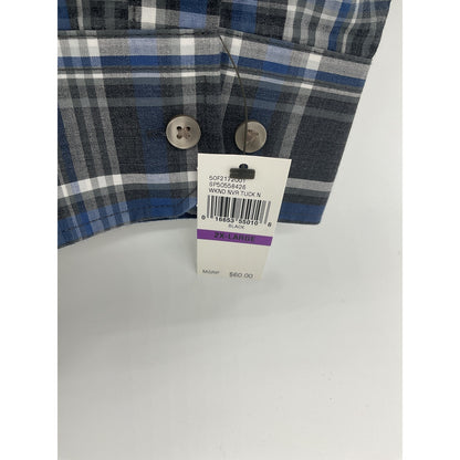 Van Heusen Never Tuck Slim Fit Shirt – XXL