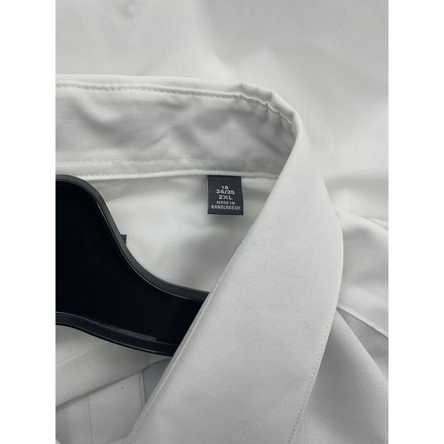 Van Heusen Men’s White FLEX Dress Shirt 2XL