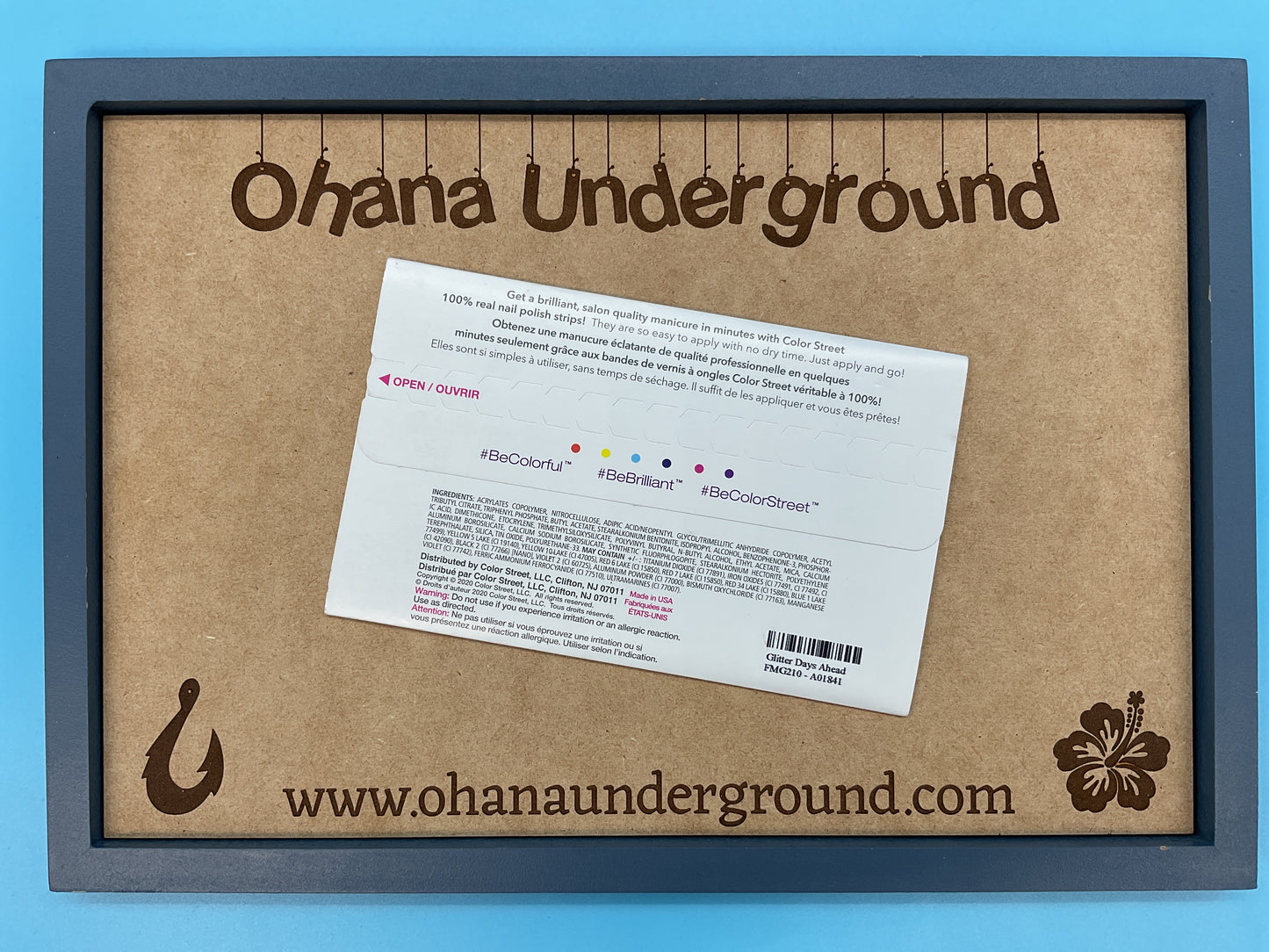 Color Street Nail Strips | Glitter Days Ahead | Real Polish | Easy Apply |