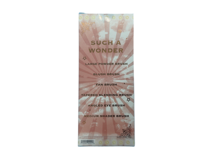 ColourPop Such A Wonder Makeup Brush Set – 6-Piece Face & Eye + Brush Cup