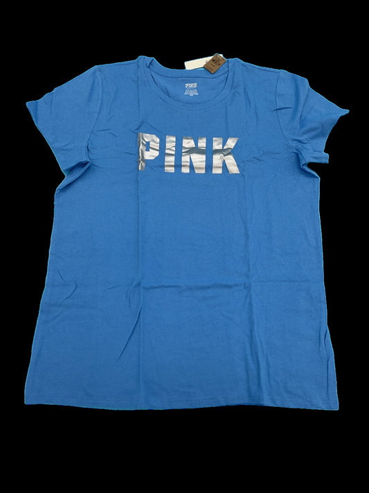 Pink Victoria Secert | Blue T-Shirt | X-Large | NWT | Ohana Underground