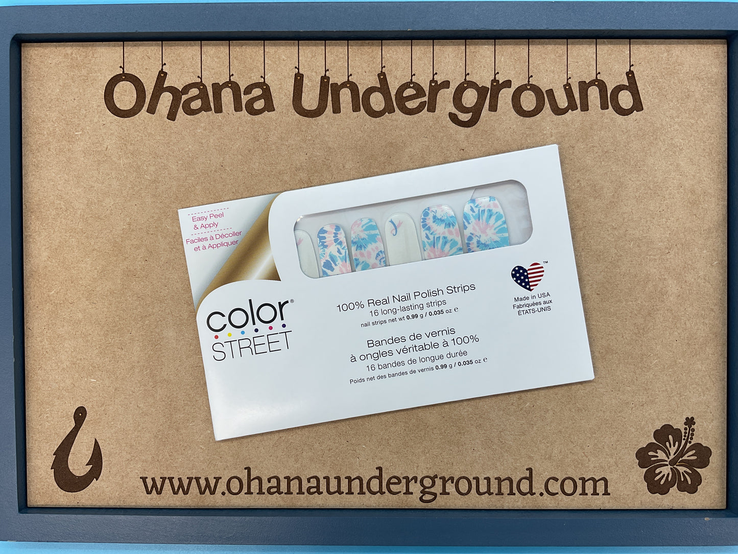 Color Street Nail Strips | Awareness Shade - Hold Me Close | Real Polish | Easy Apply