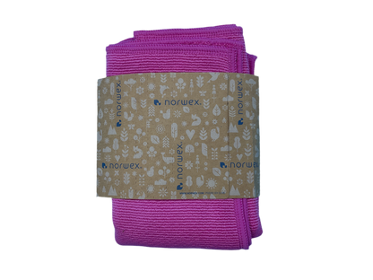Norwex Pink Microfiber Kitchen Towel with BacLock® (25.59" x 13.78")