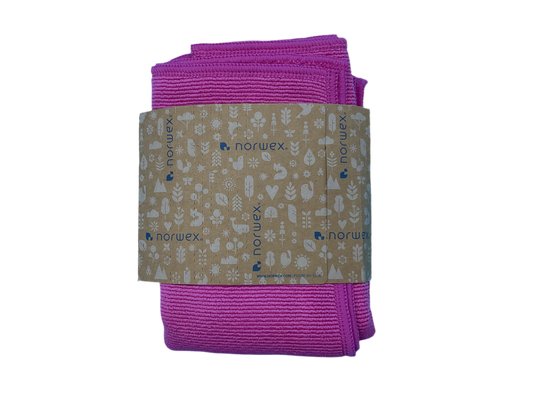 Norwex Pink Microfiber Kitchen Towel with BacLock® (25.59" x 13.78")