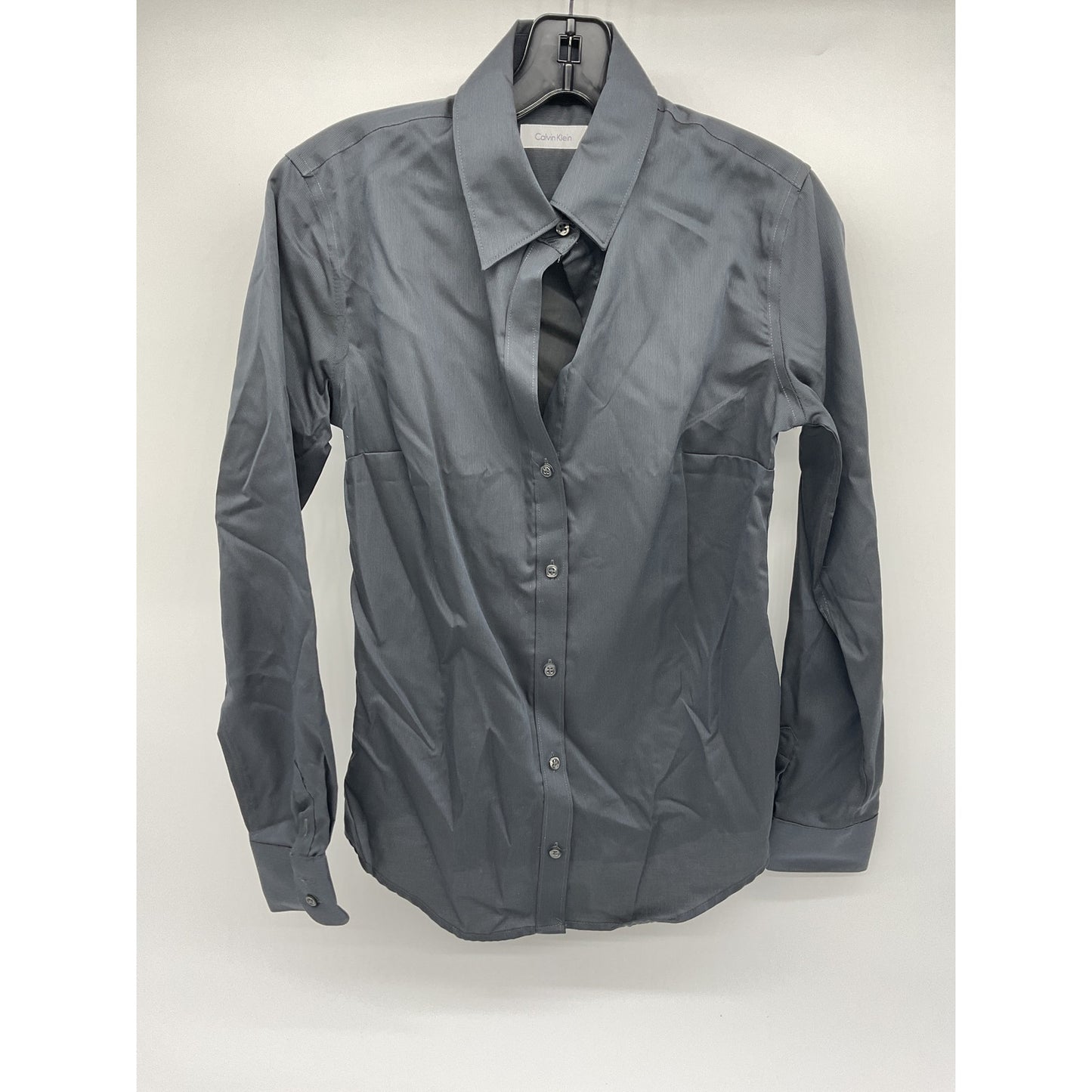 Calvin Klein Women’s Long-Sleeve Dress Shirt – S (4–6)