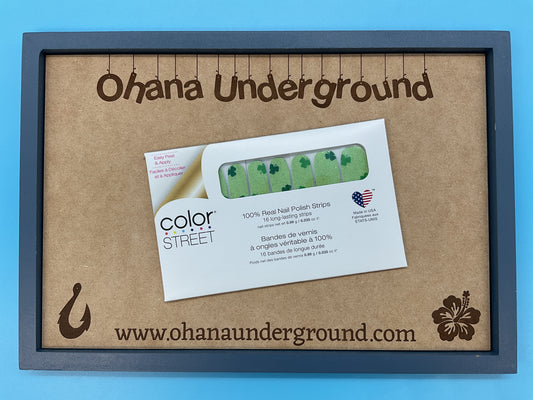 Color Street Nail Strips | Get Clover It | Real Polish | Easy Apply |