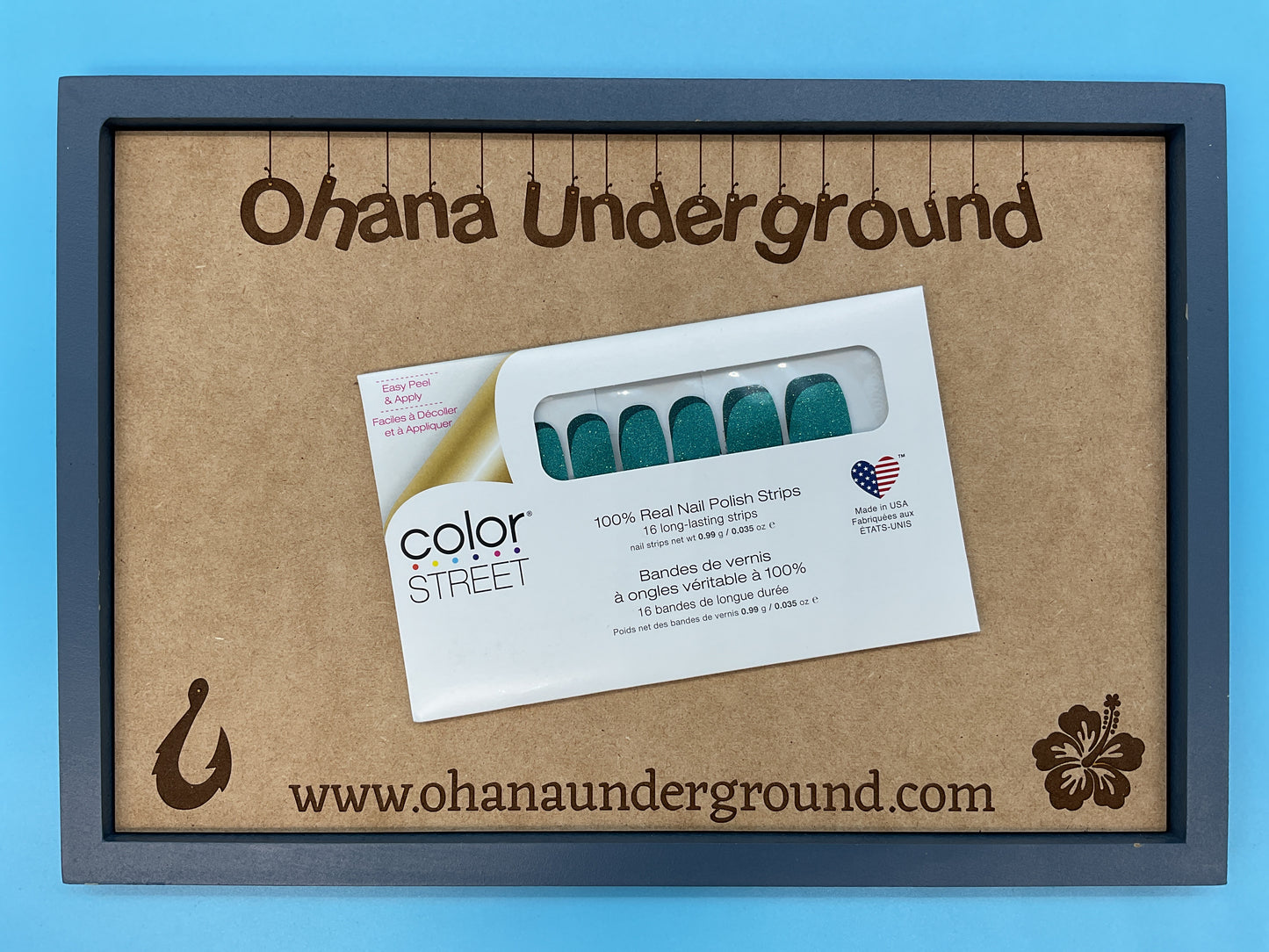 Color Street Nail Strips | Feeling Pine | Real Polish | Easy Apply |