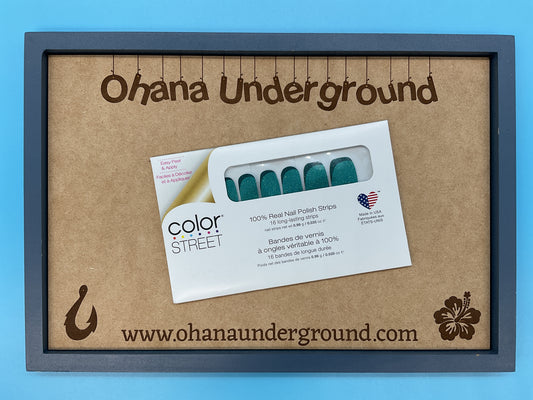 Color Street Nail Strips | Feeling Pine | Real Polish | Easy Apply |