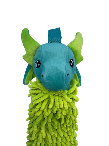 Norwex Kids Pet To Dry Chenille Hand Towel – Dragon with BacLock®