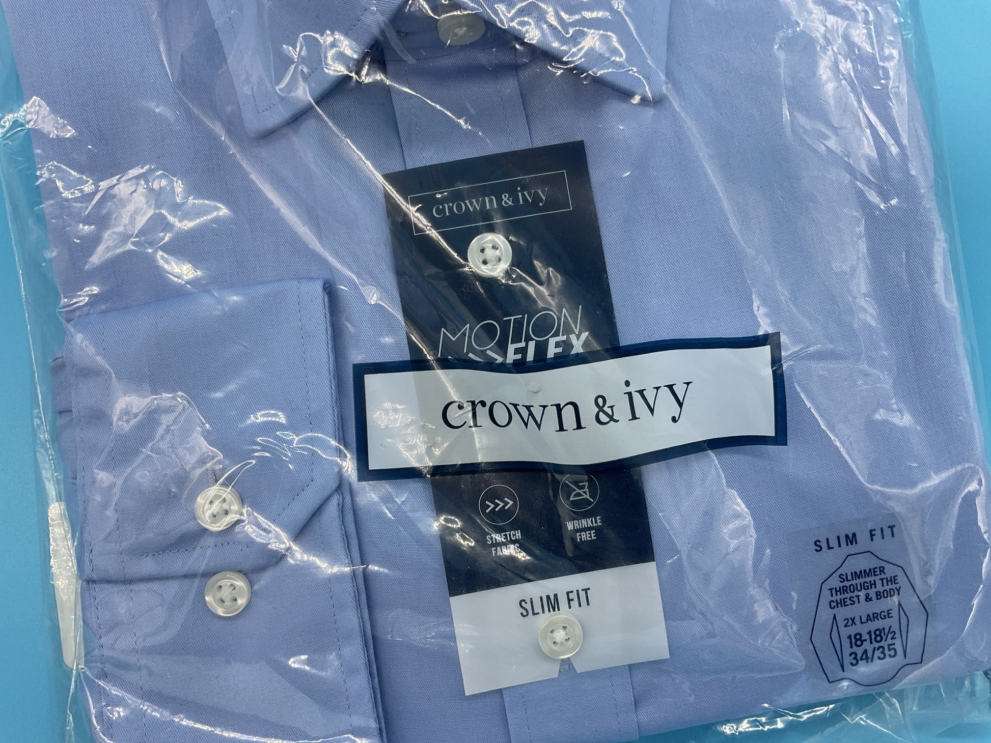 crown and ivy dress shirts Crown & Ivy Spread Collar Twill Dress Shirt