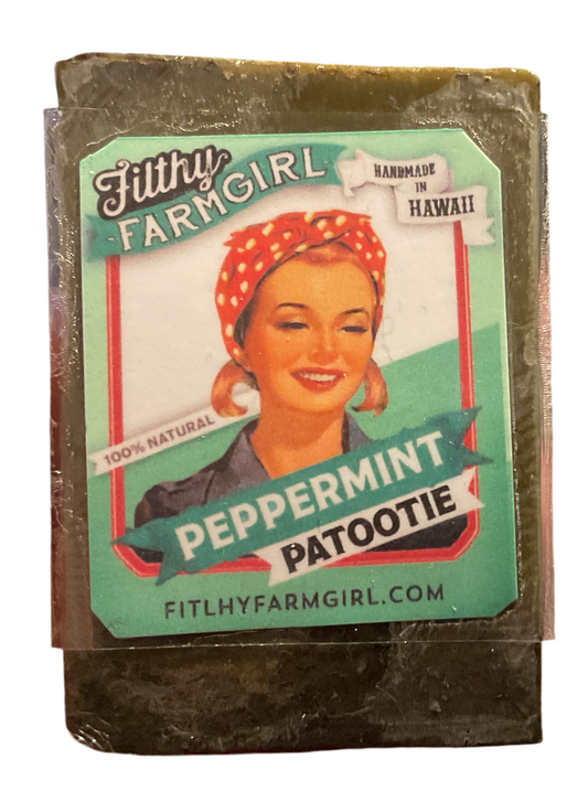 Filthy Farmgirl ~ Soap *Peppermint Patootie* Small Bar (2 oz)