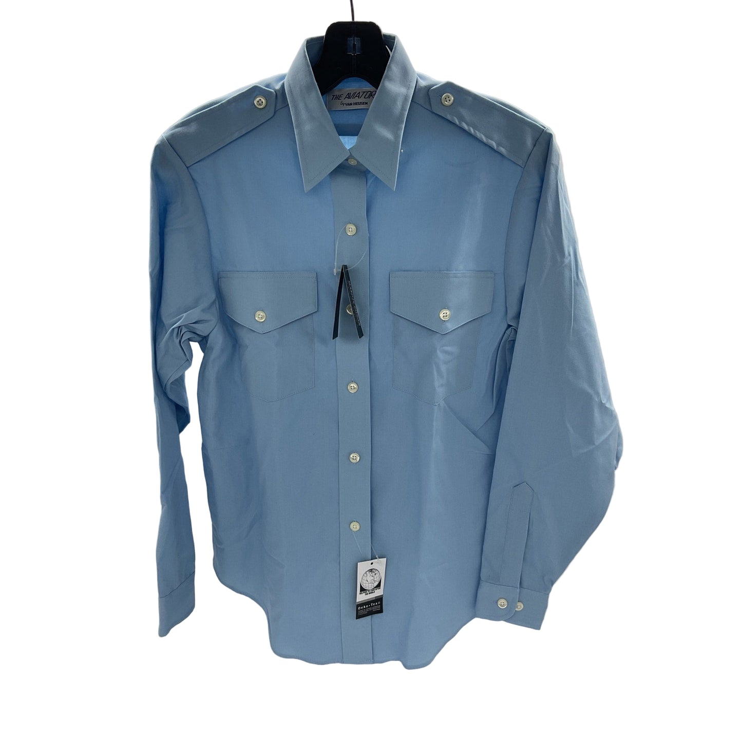 Van Heusen Women’s Aviator Dress Shirt 6A-L/S