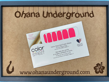 Color Street Nail Strips Hibiscus