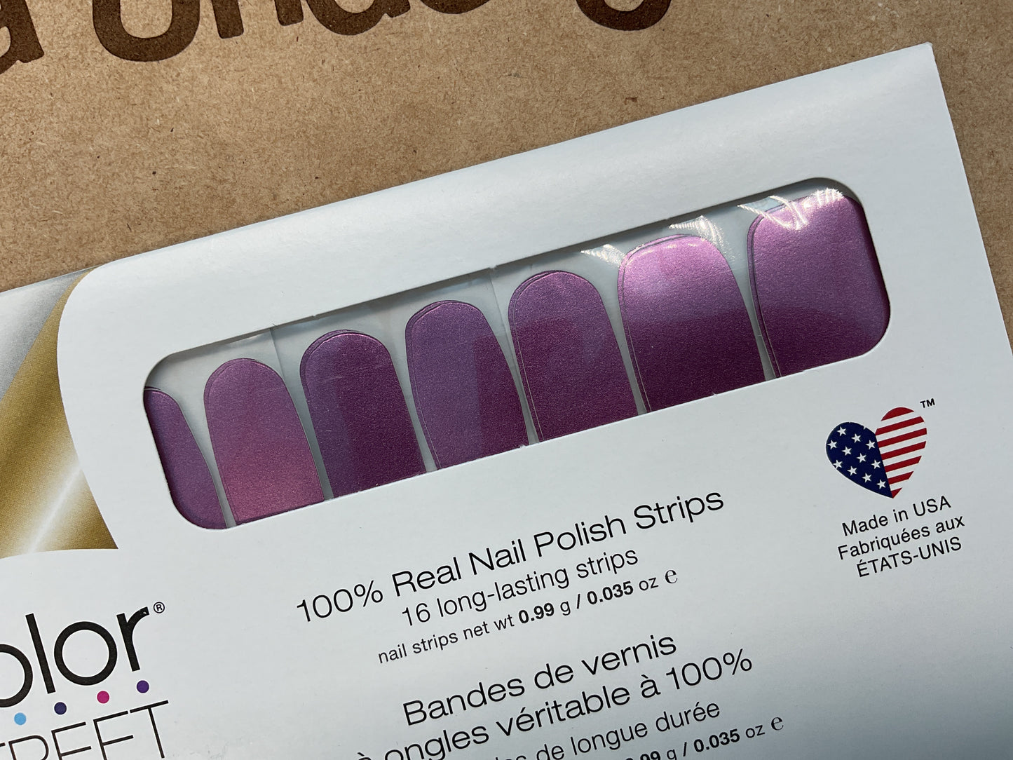 Color Street Nail Strips | Iris-dium | Real Polish | Easy Apply