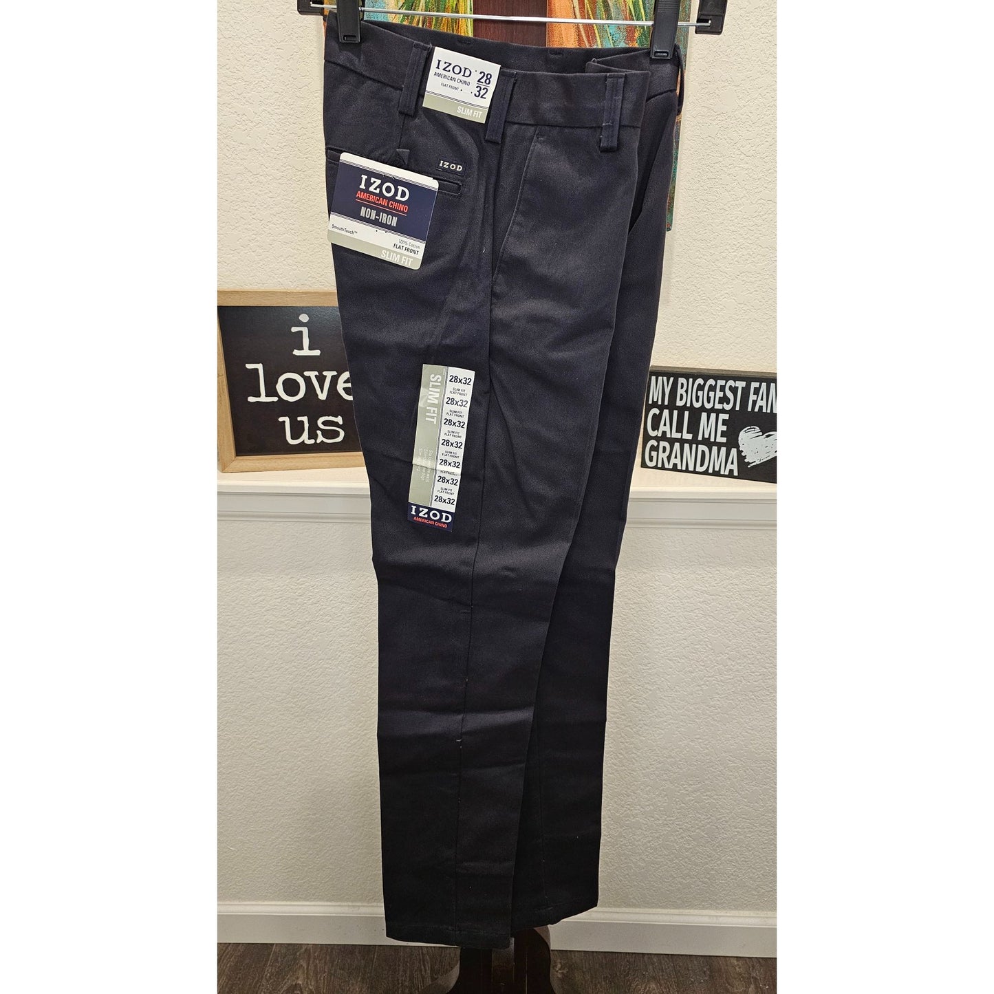 iZod, Men's, American Chino, SZ 28x32, NWT