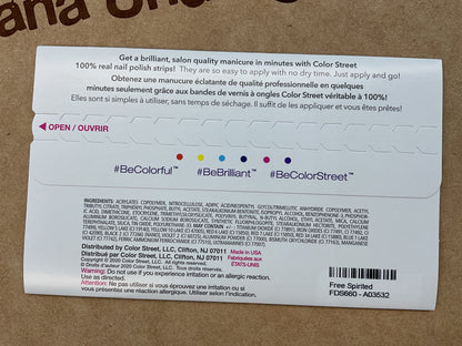 Color Street Nail Strips – Free Spirited (Floral)