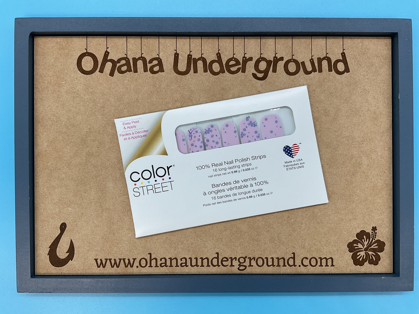 Color Street Nail Strips | Awareness Shade | Forever Loved | Real Polish | Easy Apply