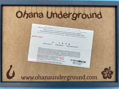 Color Street Nail Strips | Hiss and Make Up | Real Polish | Easy Apply |