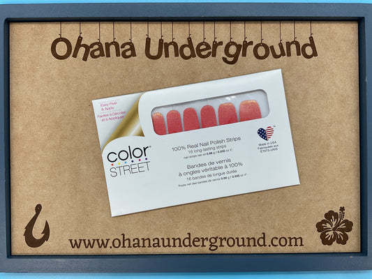 Color Street Nail Strips | Heat Wave | Real Polish | Easy Apply |