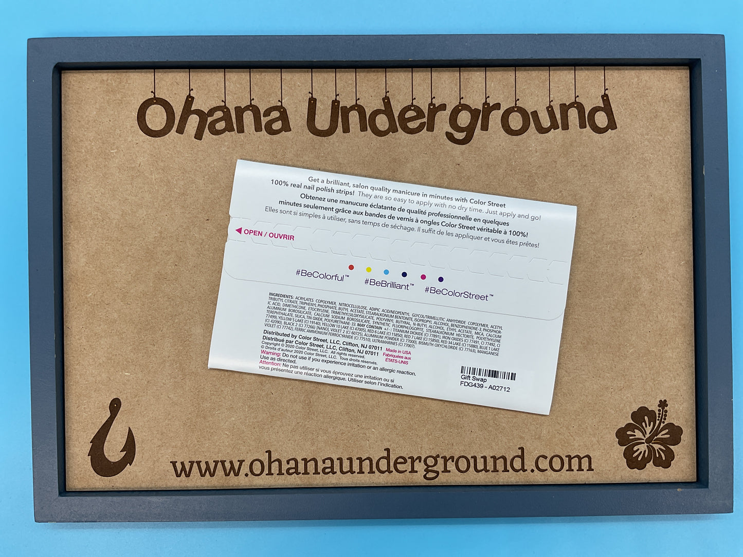 Color Street Nail Strips | Gift Swap | Real Polish | Easy Apply |