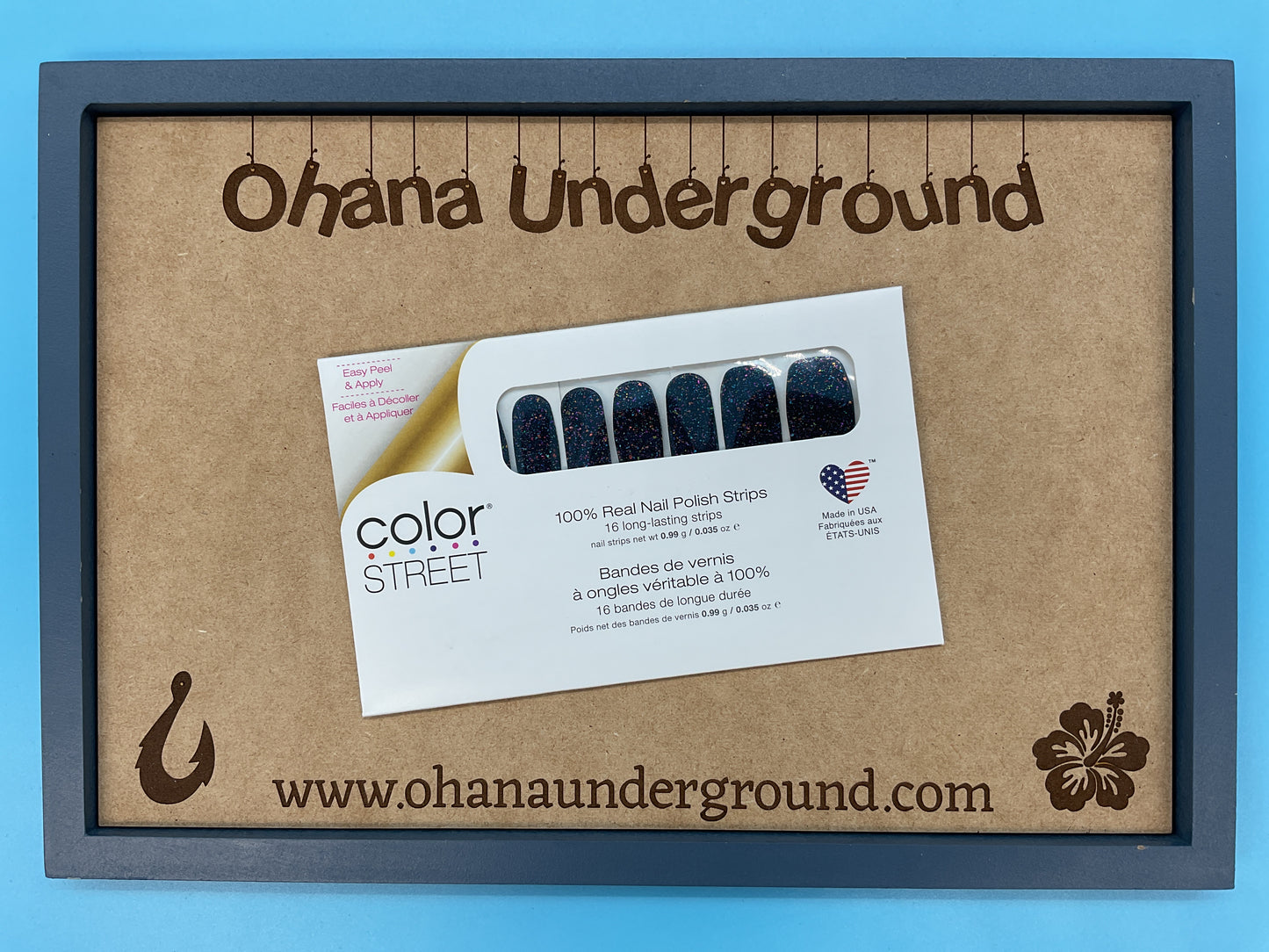 Color Street Nail Strips | Gleam On | Real Polish | Easy Apply |