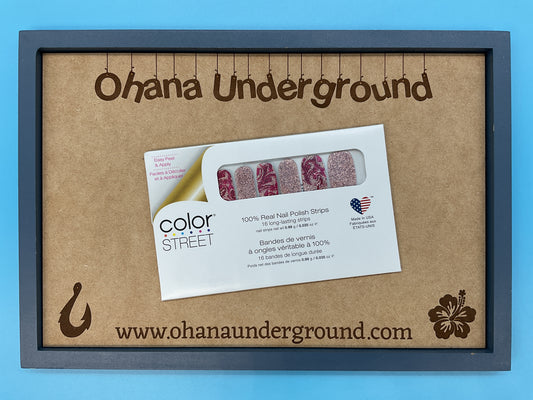 Color Street Nail Strips | Feeling Marble-ous | Real Polish | Easy Apply |