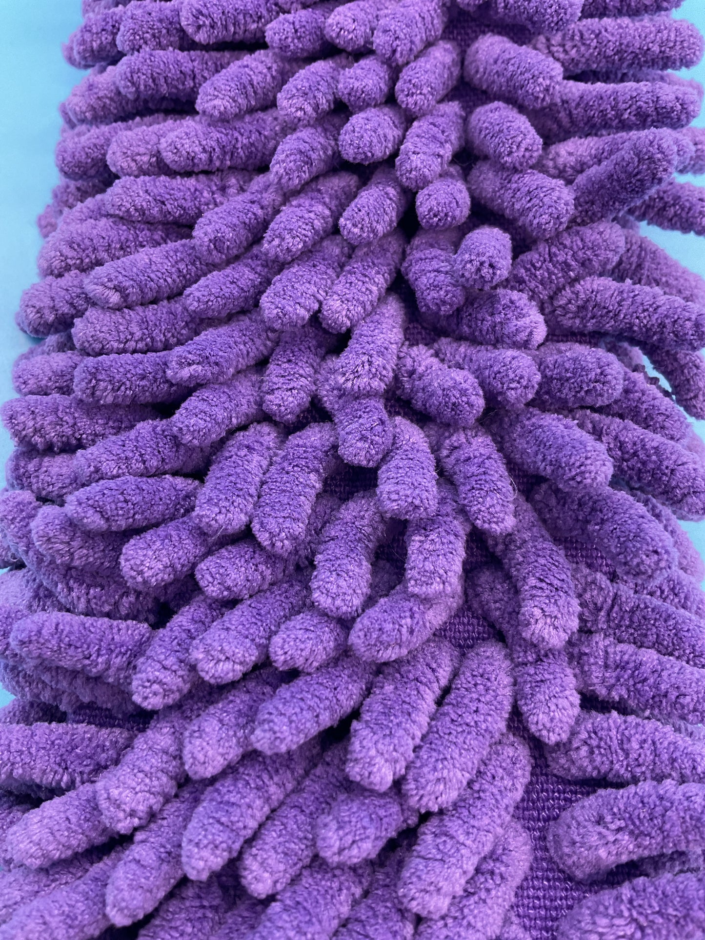 Norwex Kids Pet To Dry Chenille Hand Towel – Purple Unicorn with BacLock®